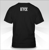 Elias Black Text Shirt Back